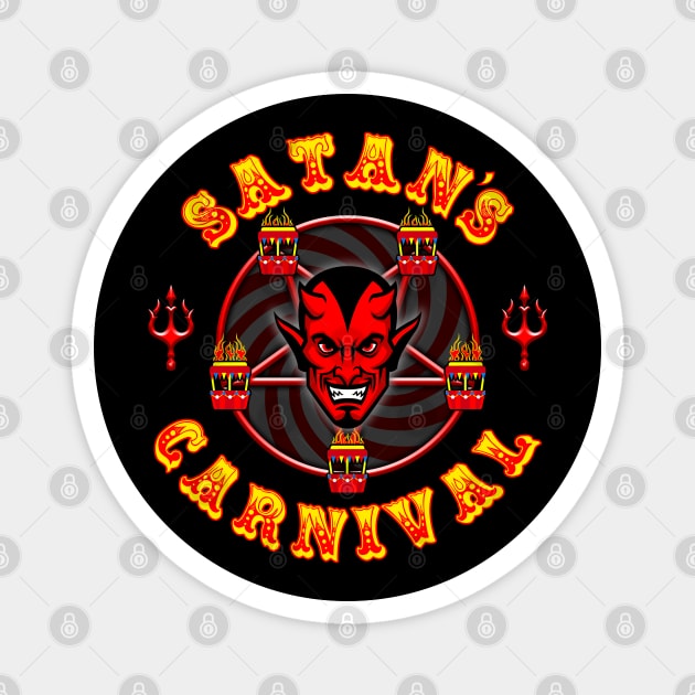 SATAN'S CARNIVAL Magnet by GardenOfNightmares